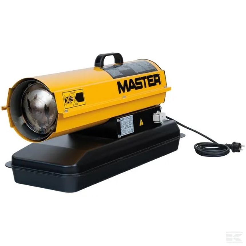 Kuumailmapuhallin, Master B70 CED, 20 kW