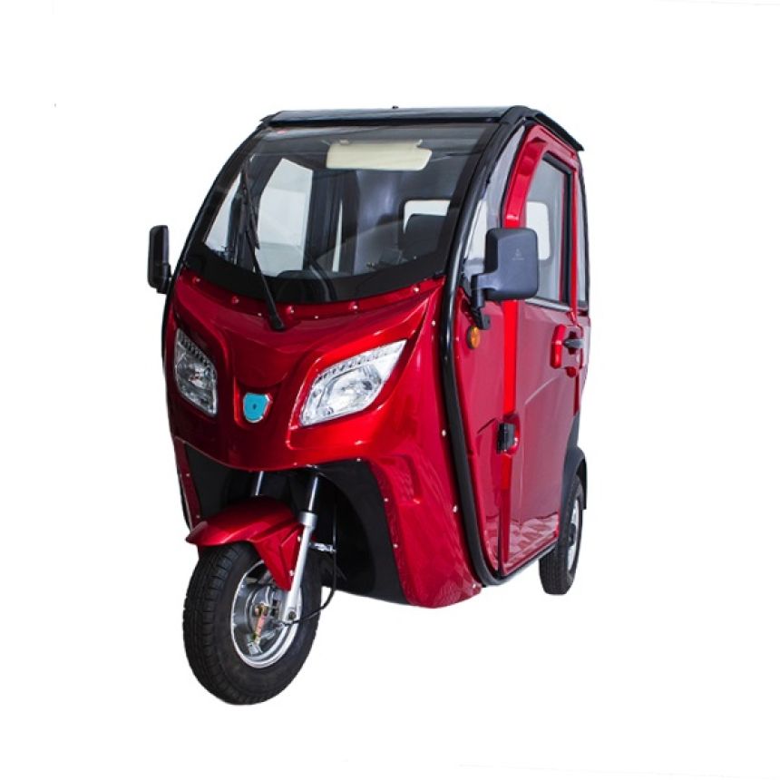 Autokruiser, Burgundy red 4.8kWh litium akku ja 10A laturi