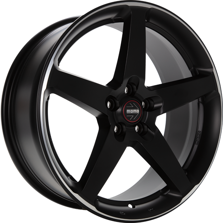 FIVE Black matt polish 8.0x17