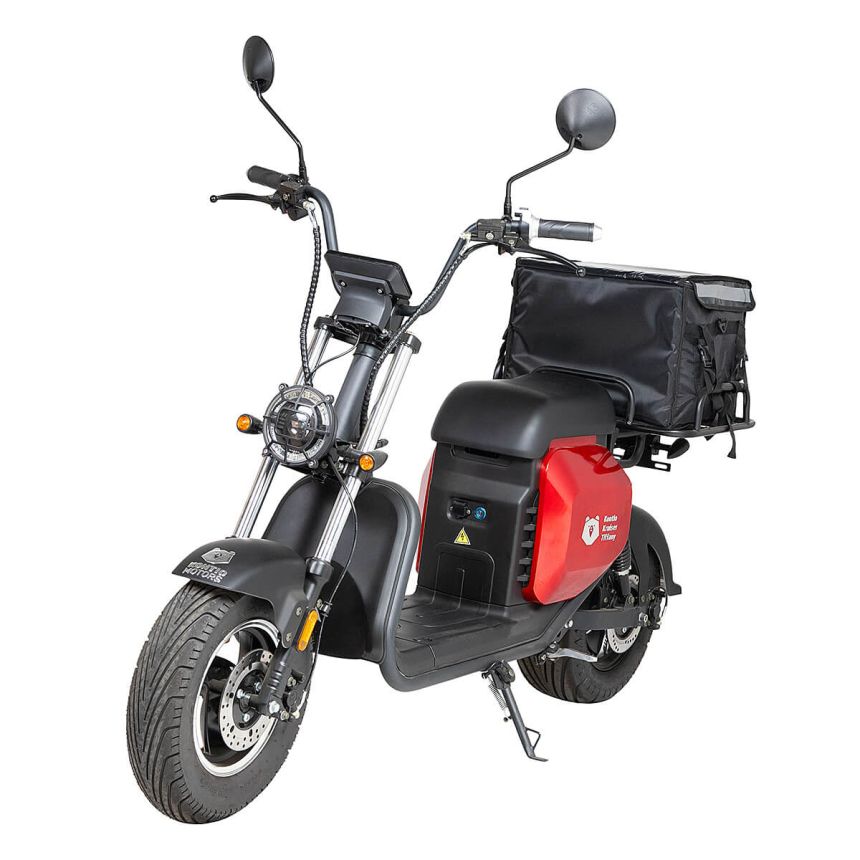 Kontio Kruiser Express Metallic Red 1,2 kWh akulla