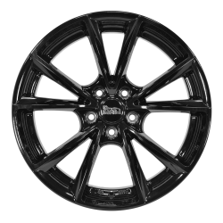 A5 Black Painted 8x18