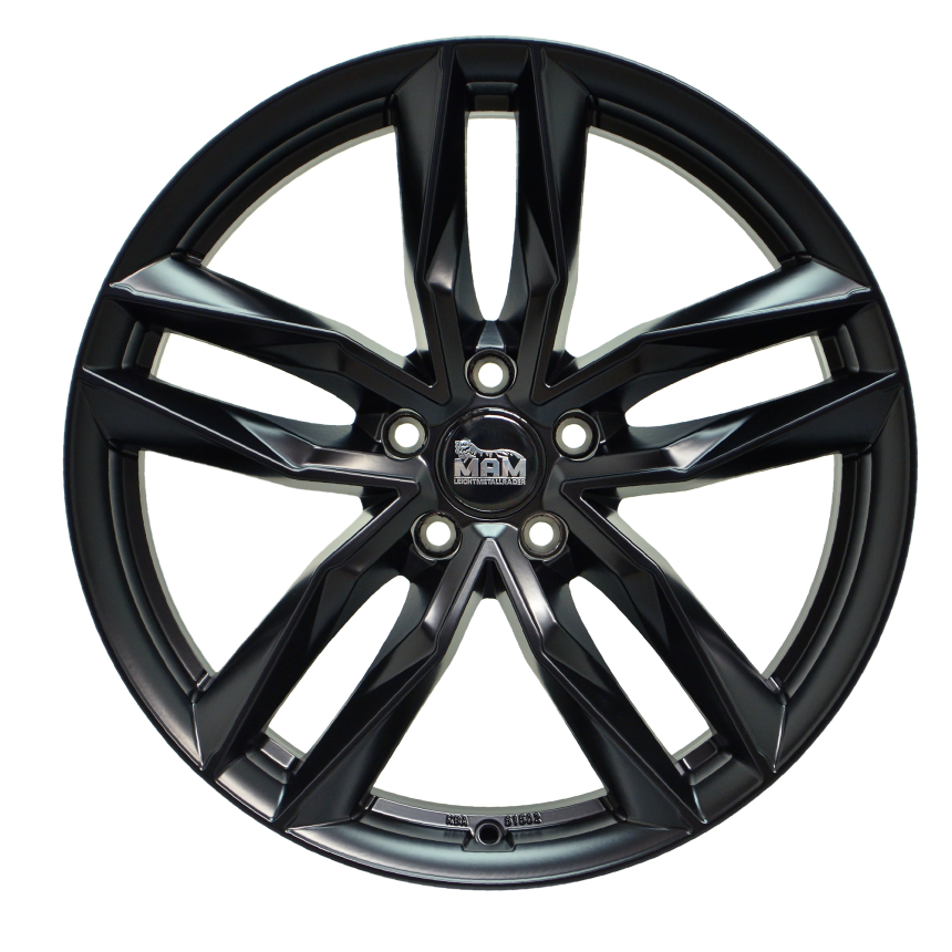 RS3 Matt Black Painted 8x18