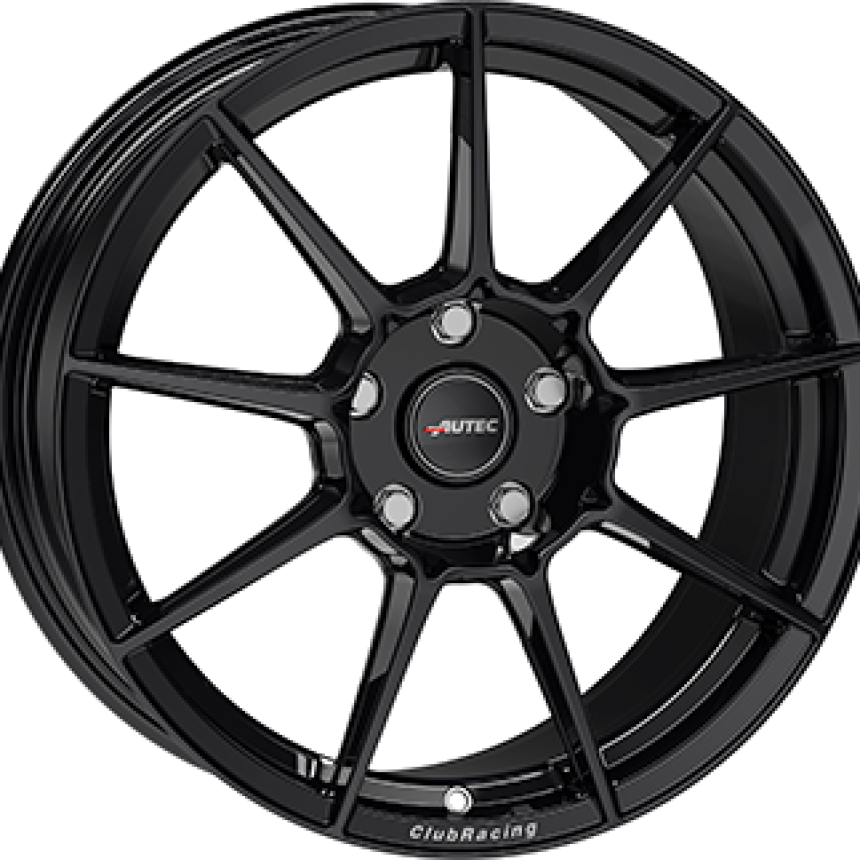 CLUB RACING Gloss Black 7.5x17