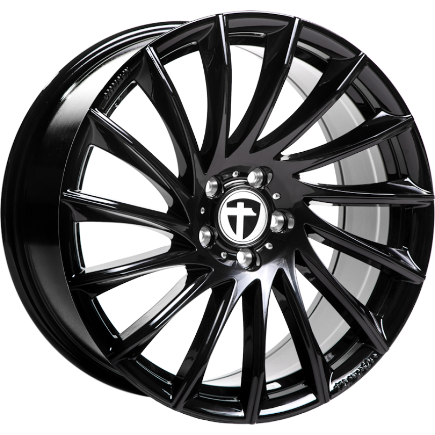 TN16 black painted 8.5x19
